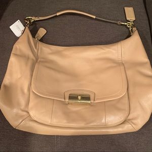 Brand New with Tags Tan Leather Coach Purse